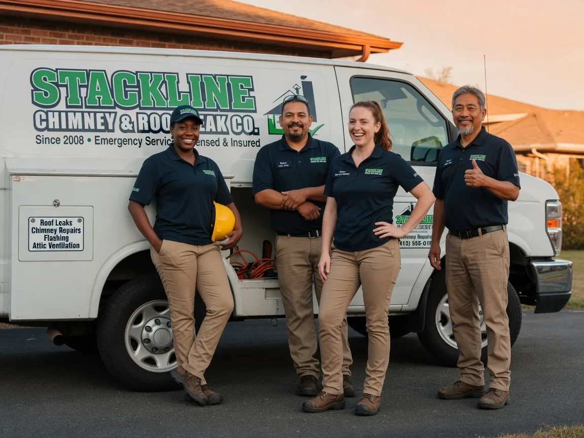 Chimney flashing repair company in Pulaski, IL